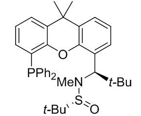 aladdin 阿拉丁 S398505 [S(R)]-N-[(R)-[2-(1-叔丁基甲基)][5-(二苯基膦)-9,9-二甲基-9H-氧杂蒽]甲基]-N-甲基-2-叔丁基亚磺酰胺 ≥95%