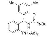 aladdin 阿拉丁 S399088 [S(R)]-N-[(S)-(3,5-二甲基苯基)[2-(二金刚烷基膦)苯基]甲基]-2-叔丁基亚磺酰胺 ≥95%