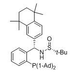 aladdin 阿拉丁 S399104 [S(R)]-N-[(S)-[2-(二金刚烷基膦)苯基](5,6,7,8-四氢-5,5,8,8-四甲基-2-萘基)甲基]-2-叔丁基亚磺酰胺 ≥95%