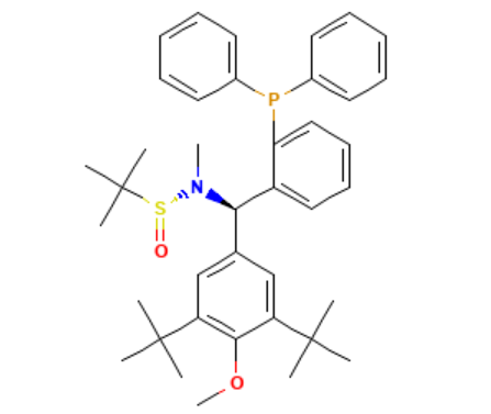 aladdin 阿拉丁 S399149 [S(R)]-N-[(R)-[3,5-二叔丁基-4-甲氧基苯基][2-(二苯基膦)苯基]甲基]-N-甲基-2-叔丁基亚磺酰胺 ≥95%