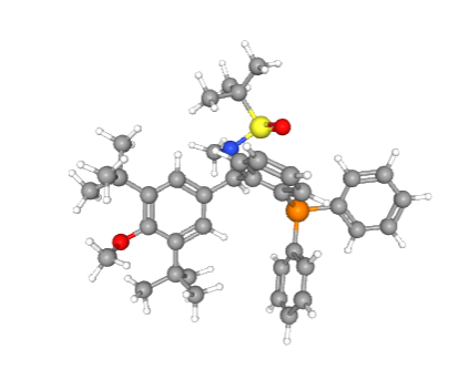 aladdin 阿拉丁 S399149 [S(R)]-N-[(R)-[3,5-二叔丁基-4-甲氧基苯基][2-(二苯基膦)苯基]甲基]-N-甲基-2-叔丁基亚磺酰胺 ≥95%