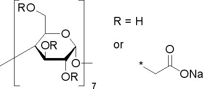 aladdin 阿拉丁 C112001 羧甲基-β-环糊精钠盐 DS ~7
