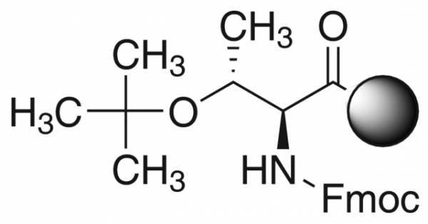 aladdin 阿拉丁 T118264 Fmoc-Thr(tBu)-王氏树脂 100-200 mesh, 1%DVB，Substitution 0.3-0.8mmol/g