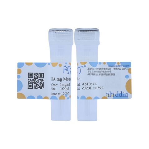 aladdin 阿拉丁 Ab106776 HA tag Mouse mAb mAb (4G3); Mouse anti HA tag Antibody; WB, IF, ICC; Unconjugated