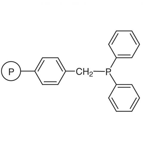 aladdin 阿拉丁 D406140 4-二苯基膦基甲基聚苯乙烯树脂 交联2%DVB (200-400目) (0.5-1.0mmol/g)