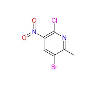 2-氯-3-硝基-5-溴-6-甲基吡啶；186413-75-2