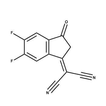 2-(5,6-二氟-3-氧代-2,3-二氢-1H-茚-1-亚基)丙二腈