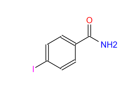 3956-07-8；4-碘苯甲酰胺