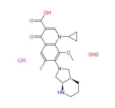 192927-63-2；莫西沙星盐酸盐一水合物