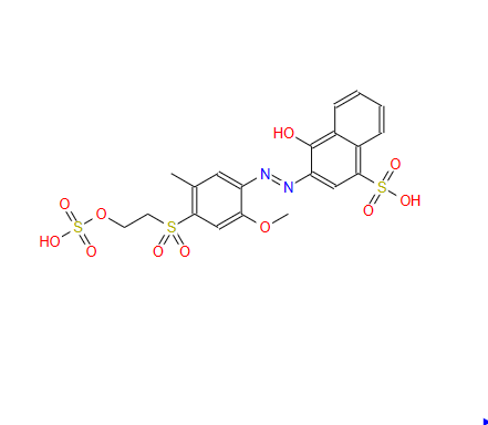 16452-02-1;4-hydroxy-3-[[2-methoxy-5-methyl-4-[[2-(sulphooxy)ethyl]sulphonyl]phenyl]azo]naphthalenesulphonic acid