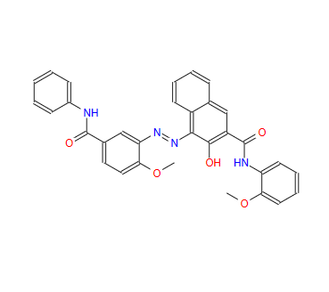 16195-23-6；3-hydroxy-4-[[2-methoxy-5-(phenylcarbamoyl)phenyl]azo]-2-naphth-o-anisidide