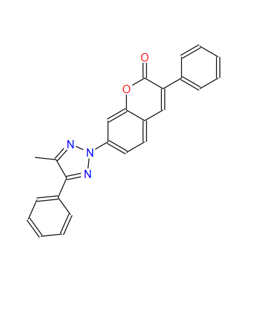 19683-09-1；7-(4-methyl-5-phenyl-2H-1,2,3-triazol-2-yl)-3-phenyl-2-benzopyrone；
