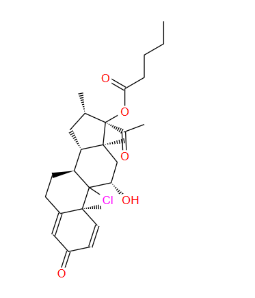 16154-10-2；9-chloro-11,17-dihydroxy-16-methylpregna-1,4-diene-3,20-dione 17-valerate