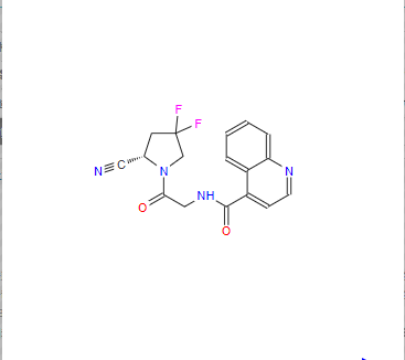 (S)-N-[2-(2-氰基-4,4-二氟-1-吡咯烷基)-2-氧代乙基]喹啉-4-甲酰胺