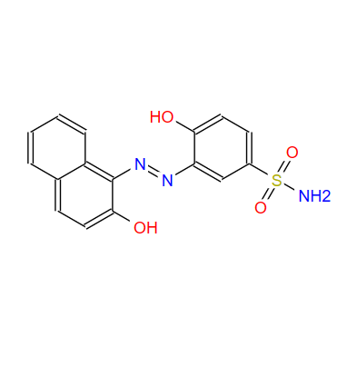 16432-45-4；4-羟基-3-[(2-羟基-1-萘基)偶氮基]苯磺酰胺；4-hydroxy-3-[(2-hydroxy-1-naphthyl)azo]benzenesulphonamide