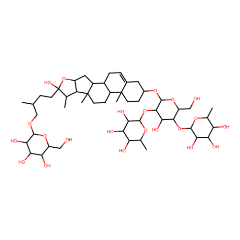 aladdin 阿拉丁 P424693 原薯蓣皂苷 55056-80-9 10mM in DMSO