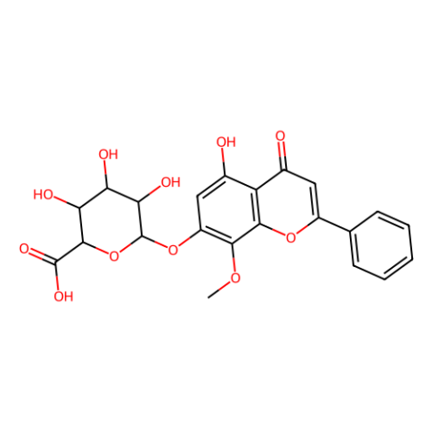 aladdin 阿拉丁 W424392 汉黄芩甙 51059-44-0 10mM in DMSO