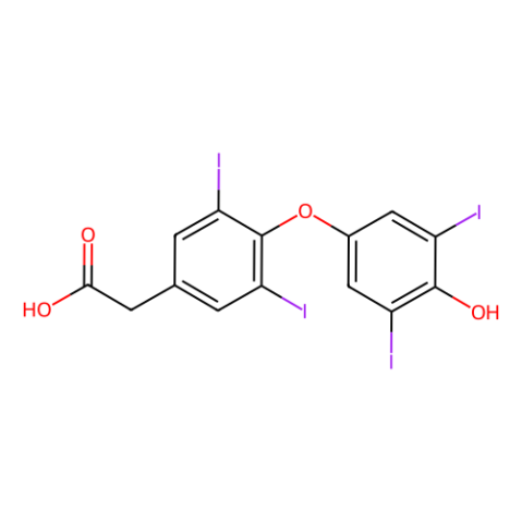 aladdin 阿拉丁 T136698 3,3',5,5'-四碘甲腺-乙酸 67-30-1 ≥98%