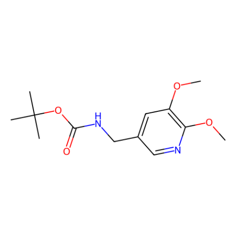 aladdin 阿拉丁 T166199 叔丁基(5,6-二甲氧基吡啶-3-基)氨基甲酸甲酯 1171919-86-0 98%