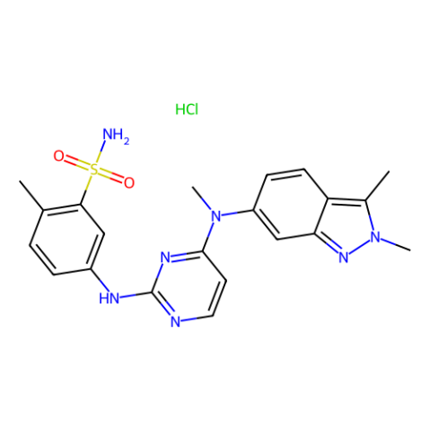 aladdin 阿拉丁 P129722 盐酸帕唑帕尼 (GW786034 HCl) 635702-64-6 ≥98%