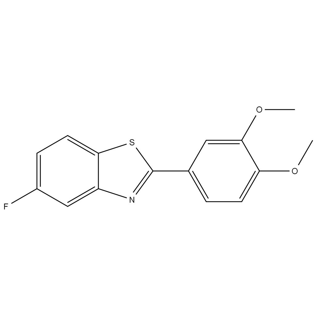 2-(3,4-二甲氧基苯基)-5-氟苯并[D]噻唑