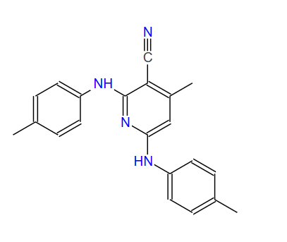 51566-48-4；2,6 二苯胺基-4-甲基吡啶-3-甲腈