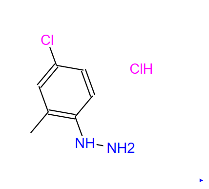 19690-59-6；4-氯-邻甲苯肼盐酸盐；4-chloro-2-tolylhydrazine hydrochloride