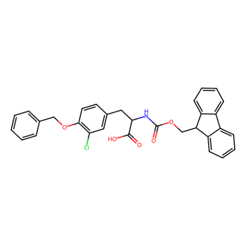 aladdin 阿拉丁 F338616 Fmoc-4-苄氧基-3-氯-L-苯丙氨酸 205181-81-3 98%