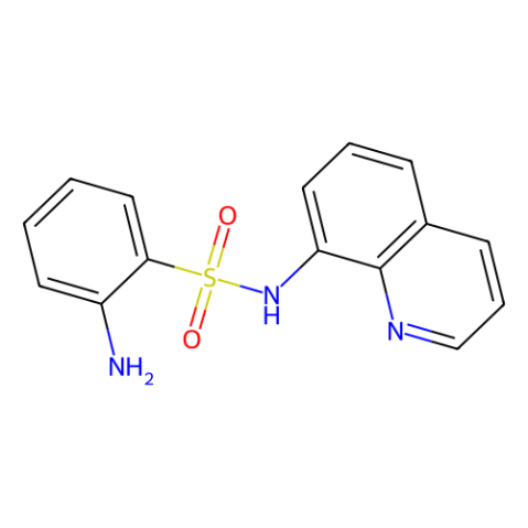 aladdin 阿拉丁 A338659 2-氨基-N-喹啉-8-基-苯磺酰胺 16082-64-7 98%