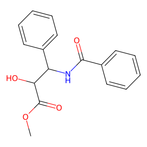 aladdin 阿拉丁 N133376 N-苯甲酰基-(2R,3S)-3-苯基异丝氨酸甲基酯 32981-85-4 98%