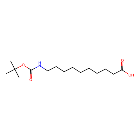 aladdin 阿拉丁 B356452 10-((叔丁氧基羰基)氨基)癸酸 173606-50-3 95%