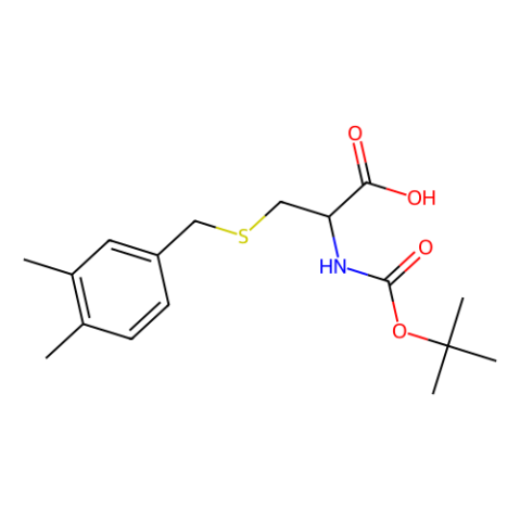 aladdin 阿拉丁 B354957 Boc-S-3,4-二甲基苄基-L-半胱氨酸 41117-66-2 97%