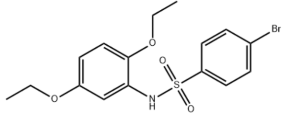 aladdin 阿拉丁 B586173 4-溴-N-(2,5-二乙氧基苯基)苯磺酰胺 1024505-63-2 97%