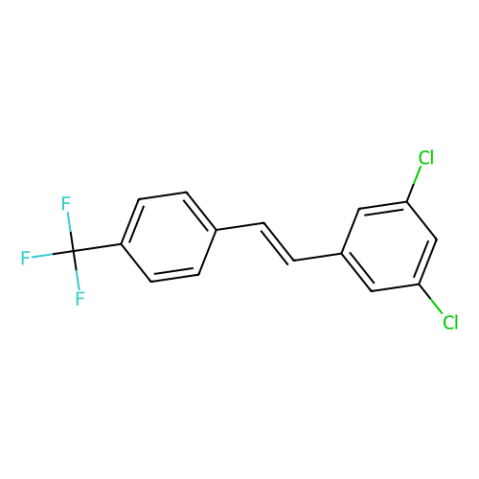 aladdin 阿拉丁 D346990 1,3-二氯-5-{（E）-2-[4-（三氟甲基）苯基]乙烯基}苯 688348-33-6 98% 