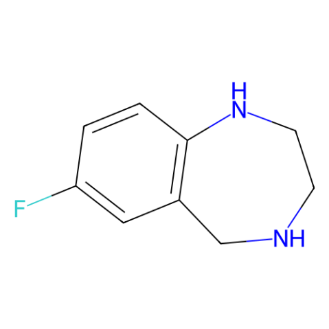 aladdin 阿拉丁 F335988 7-氟-2,3,4,5-四氢-1H-苯并[e] [1,4]二氮杂卓 886366-21-8 95%