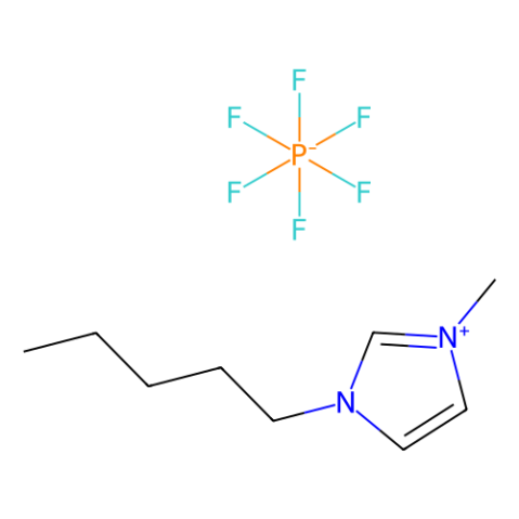 aladdin 阿拉丁 M588550 1-甲基-3-戊基-1H-咪唑-3-鎓六氟磷酸盐 280779-52-4 95%