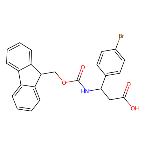 aladdin 阿拉丁 F338574 Fmoc-(R)-3-氨基-3-(4-溴苯基)丙酸 220498-04-4 98%