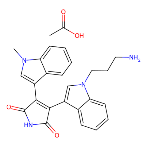 aladdin 阿拉丁 B274850 Bisindolylmaleimide VIII acetate 138516-31-1 93%