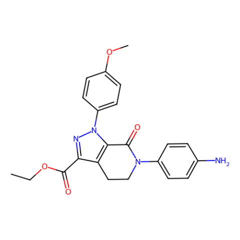 aladdin 阿拉丁 E303821 6-(4-氨基苯基)-1-(4-甲氧基苯基)-7-氧代-4567-四氢-1H-吡唑并[34-c]吡啶-3-羧酸乙酯(阿哌沙班中间体) 503615-07-4 98%