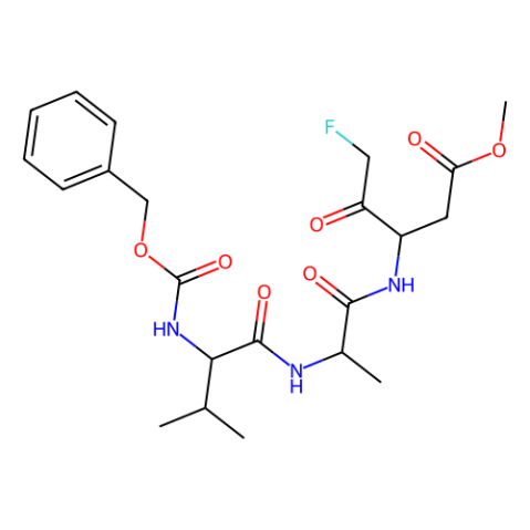 aladdin 阿拉丁 V275259 Z-VAD(OMe)-FMK,细胞渗透性不可逆泛半胱天冬酶抑制剂 187389-52-2 98%