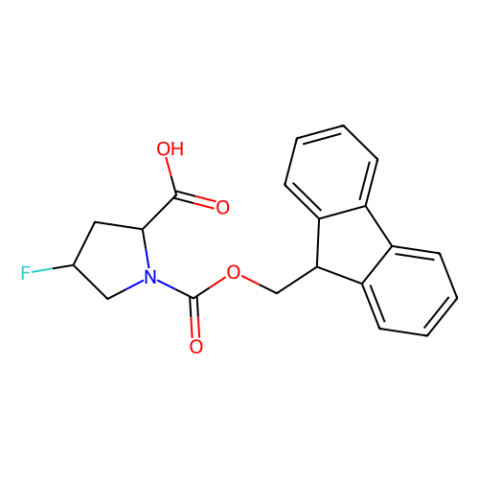 aladdin 阿拉丁 F338837 (2S,4S)-1-(((9H-芴-9-基)甲氧基)羰基)-4-氟吡咯烷-2-羧酸 203866-19-7 98%