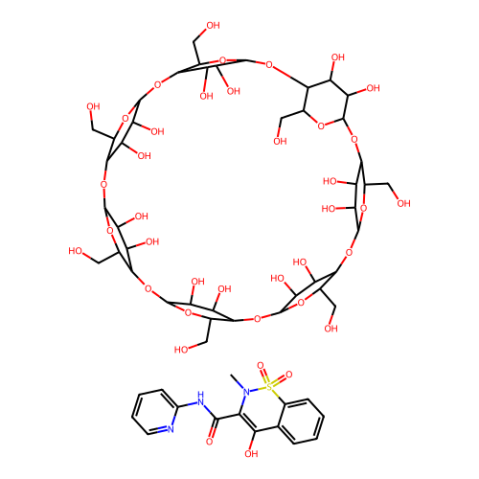 aladdin 阿拉丁 P305038 吡罗昔康-β-环糊精 96684-39-8 Piroxicam content:10%