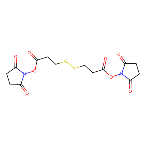 aladdin 阿拉丁 D155705 3,3'-二硫代二丙酸二(N-羟基丁二酰亚胺)酯 [交联剂] 57757-57-0 >97.0%