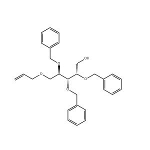 aladdin 阿拉丁 O340569 5-O-烯丙基-2,3,4-三-O-苄基-D-核糖醇 111549-97-4 90%