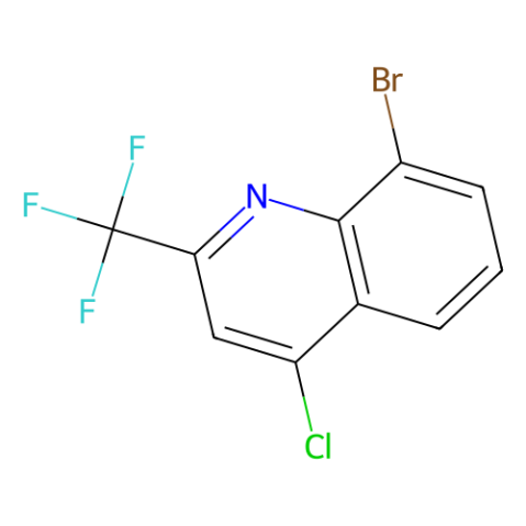 aladdin 阿拉丁 B344492 8-溴-4-氯-2-（三氟甲基）喹啉 655235-61-3 98%