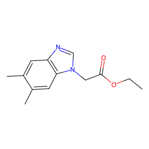 aladdin 阿拉丁 E358438 5,6-二甲基-1H-苯并咪唑-1-乙酸乙酯 199189-67-8 98%