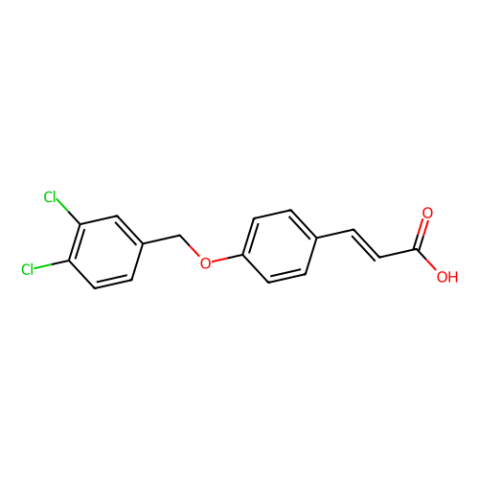 aladdin 阿拉丁 D352931 3-{4-[(3,4-二氯苄基)氧基]苯基}丙烯酸 175136-15-9 97%