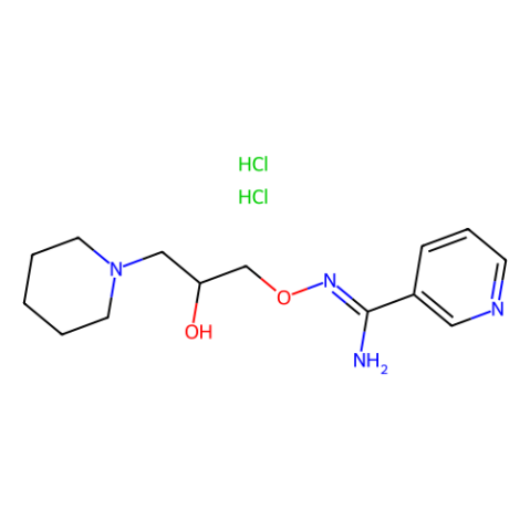 aladdin 阿拉丁 B286640 N-[2-羟基-3-(1-哌啶基)丙氧基] -3-吡啶羧酰亚胺二盐酸盐 66611-37-8 98%
