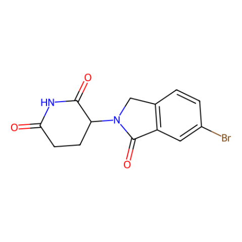 aladdin 阿拉丁 B588280 3-(6-溴-1-氧代异吲哚啉-2-基)哌啶-2,6-二酮 2304513-76-4 98%