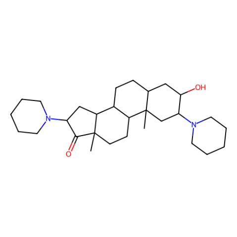 aladdin 阿拉丁 D334483 2β，16β-二哌啶-5α-雄甾烷-3α-醇-17-酮 13522-14-0 98%